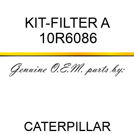 KIT-FILTER A 10R6086