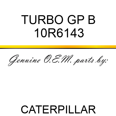 TURBO GP B 10R6143