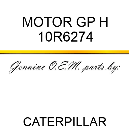 MOTOR GP H 10R6274