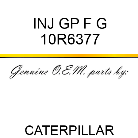 INJ GP F G 10R6377