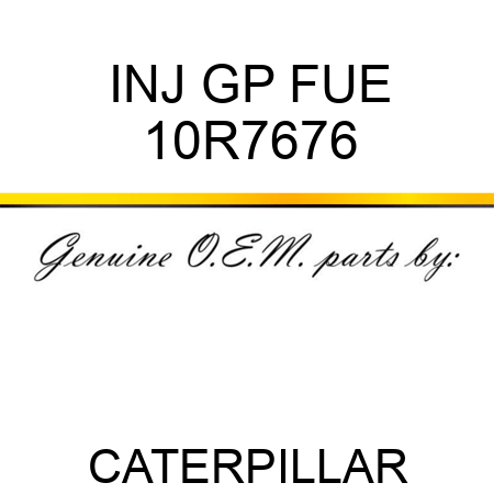INJ GP FUE 10R7676
