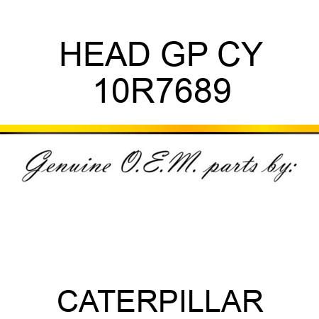 HEAD GP CY 10R7689