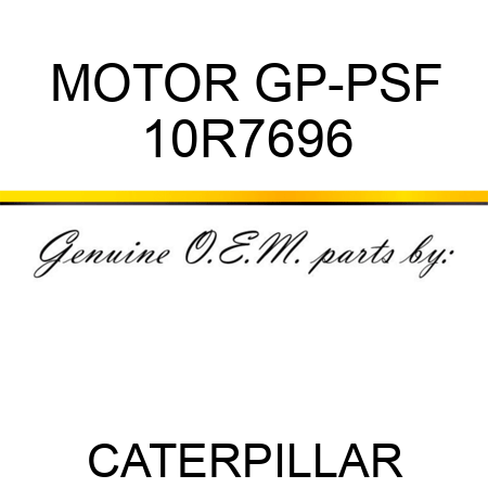 MOTOR GP-PSF 10R7696