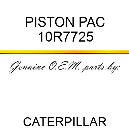 PISTON PAC 10R7725