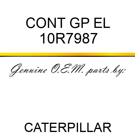 CONT GP EL 10R7987