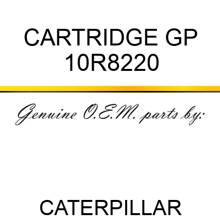 CARTRIDGE GP 10R8220