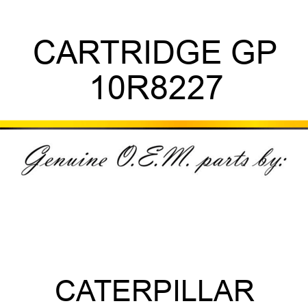 CARTRIDGE GP 10R8227