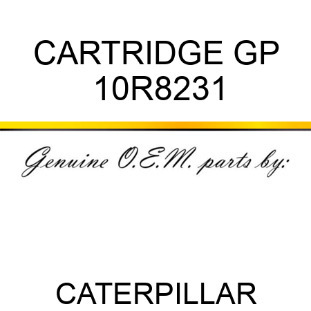 CARTRIDGE GP 10R8231