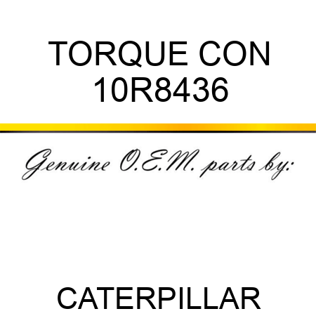 TORQUE CON 10R8436
