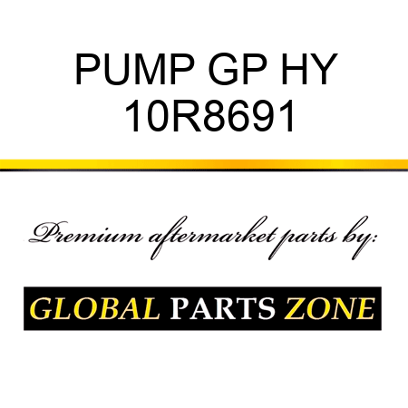 PUMP GP HY 10R8691