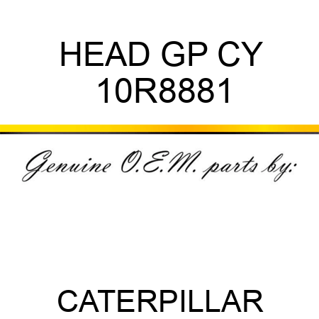 HEAD GP CY 10R8881