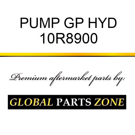 PUMP GP HYD 10R8900