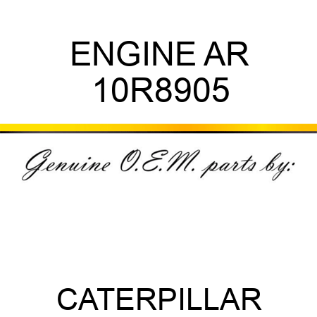 ENGINE AR 10R8905