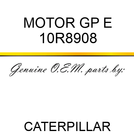 MOTOR GP E 10R8908