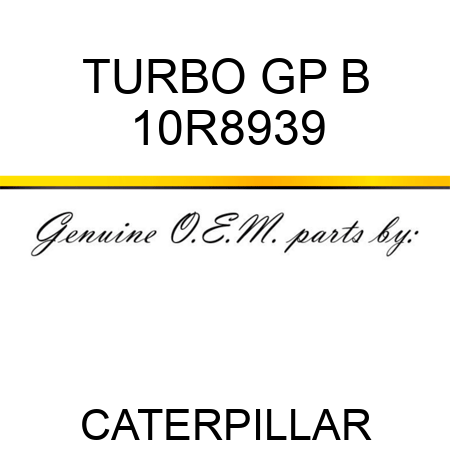 TURBO GP B 10R8939
