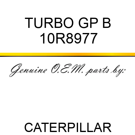 TURBO GP B 10R8977