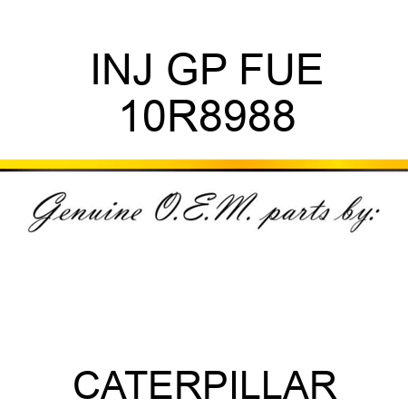 INJ GP FUE 10R8988
