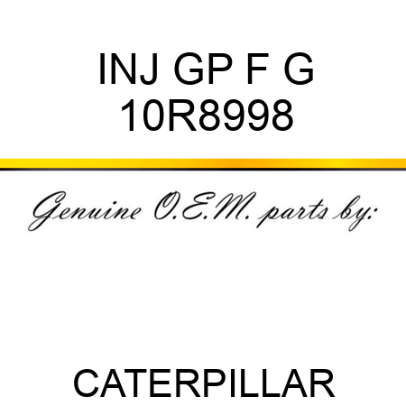INJ GP F G 10R8998
