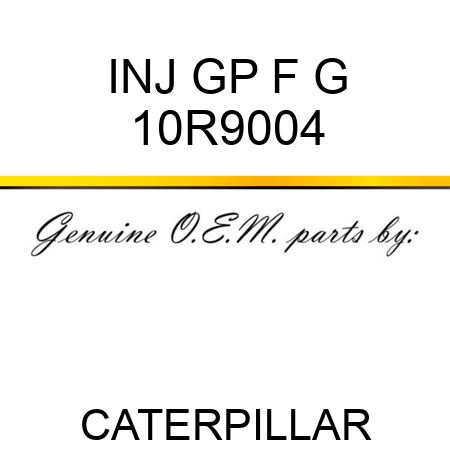 INJ GP F G 10R9004