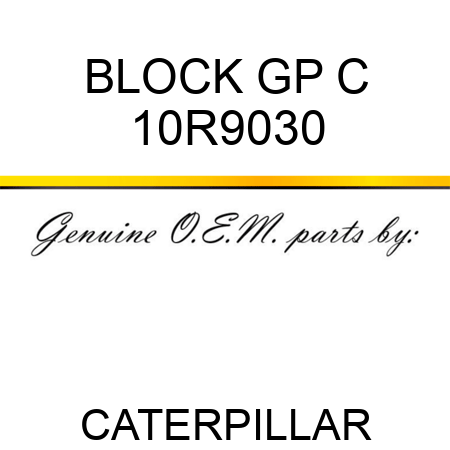 BLOCK GP C 10R9030