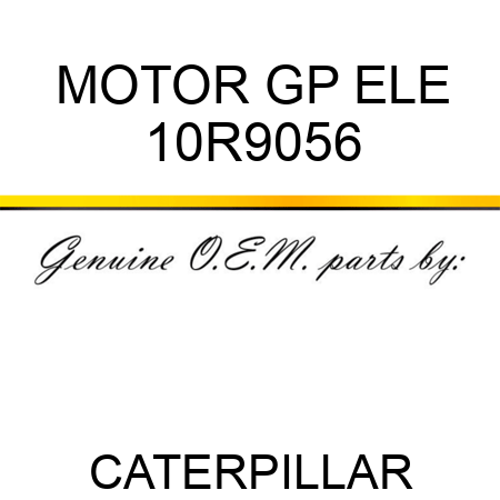MOTOR GP ELE 10R9056