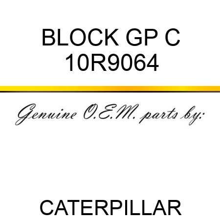 BLOCK GP C 10R9064
