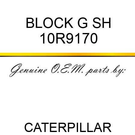 BLOCK G SH 10R9170