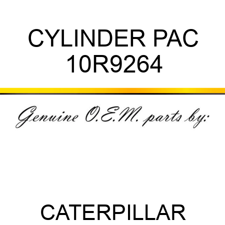 CYLINDER PAC 10R9264