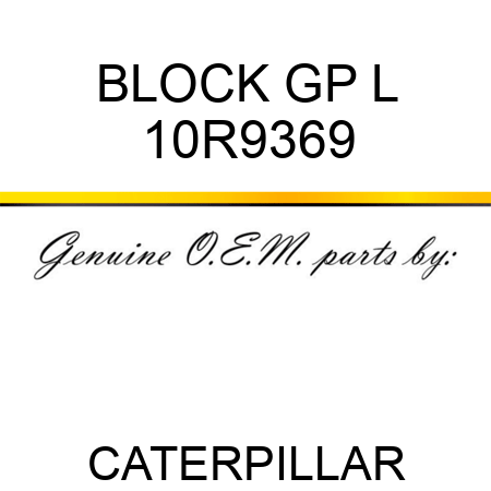 BLOCK GP L 10R9369