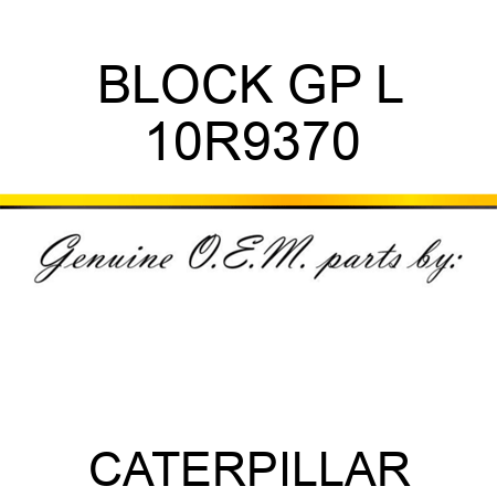 BLOCK GP L 10R9370