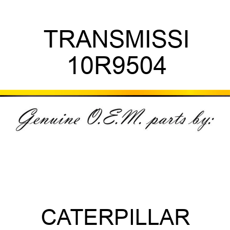 TRANSMISSI 10R9504