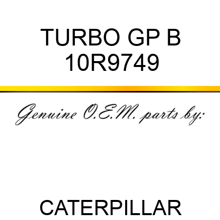 TURBO GP B 10R9749