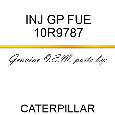INJ GP FUE 10R9787