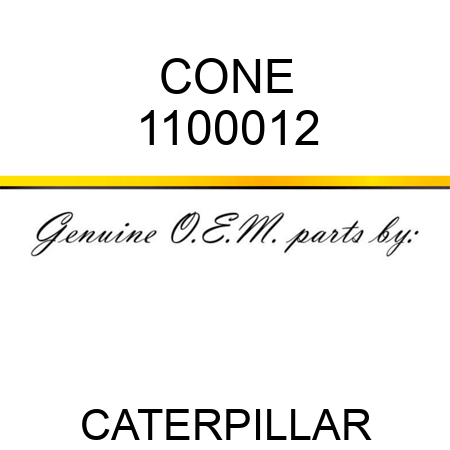 CONE 1100012