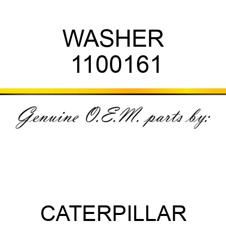 WASHER 1100161