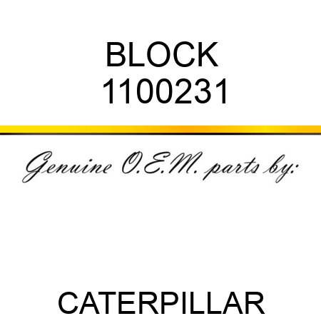 BLOCK 1100231