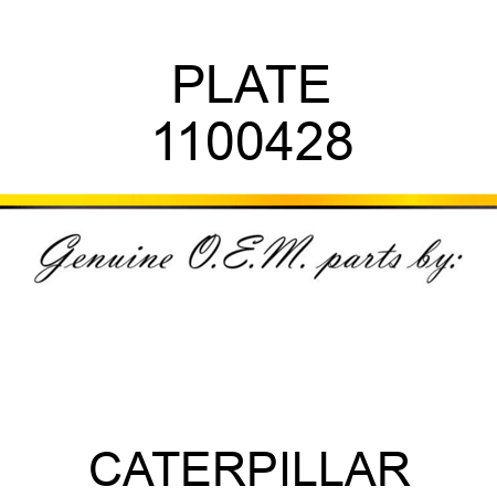 PLATE 1100428