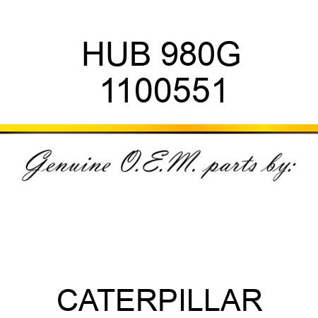HUB, 980G 1100551