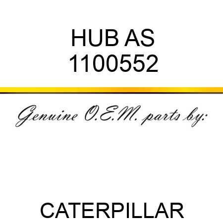 HUB AS 1100552