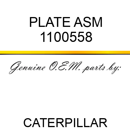 PLATE ASM 1100558