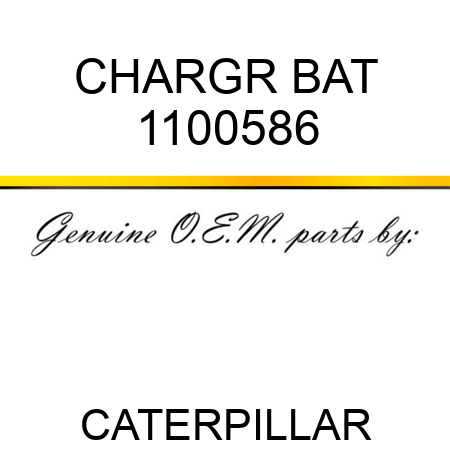 CHARGR BAT 1100586