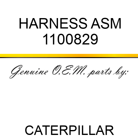 HARNESS ASM 1100829