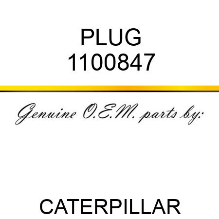 PLUG 1100847