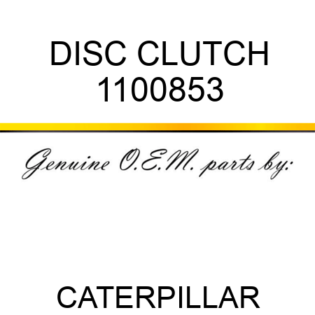 DISC CLUTCH 1100853