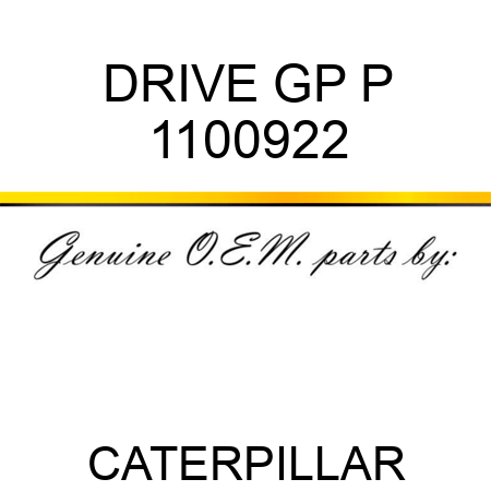 DRIVE GP P 1100922