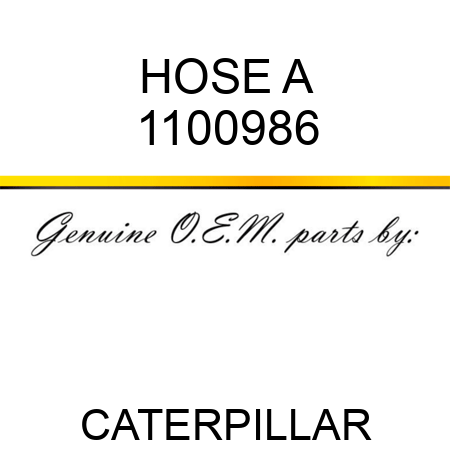 HOSE A 1100986