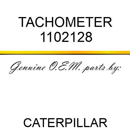 TACHOMETER 1102128