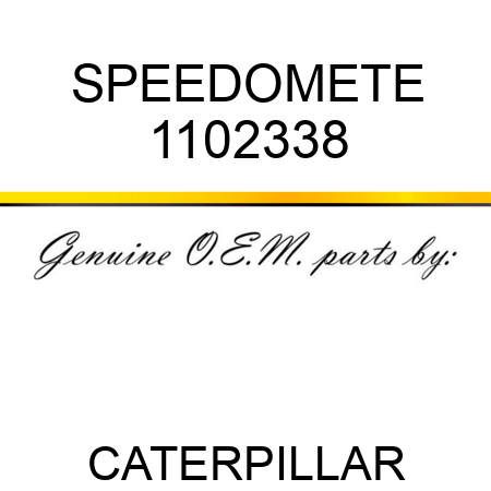 SPEEDOMETE 1102338