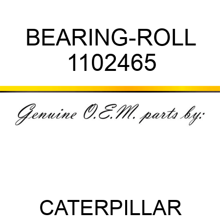 BEARING-ROLL 1102465
