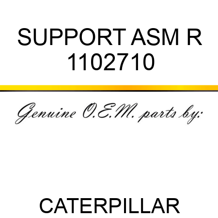SUPPORT ASM R 1102710